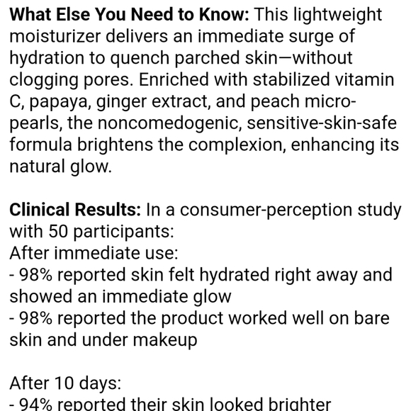 NIB FIRST AID BEAUTY BRIGHTEN + GLOW MOISTURIZER - Picture 6 of 15